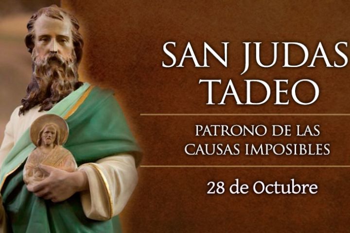 Cuándo es la Fiesta de San Judas Tadeo, por qué se celebra y cuál es su  origen?, RESPUESTAS