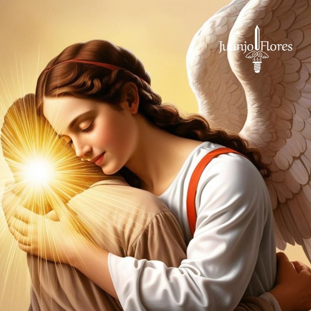 El Abrazo De Un ángel: Cuando El Cielo Te Envuelve Con Su Amor