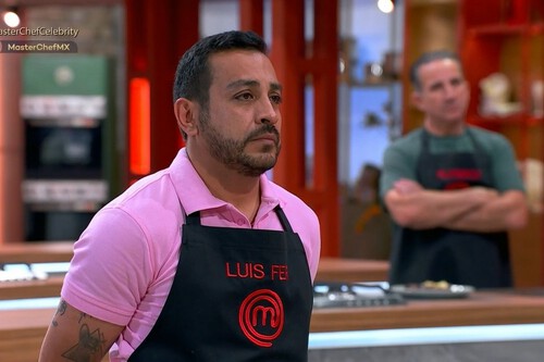 Luis Fernando Peña es el décimo eliminado de MasterChef Celebrity 2025