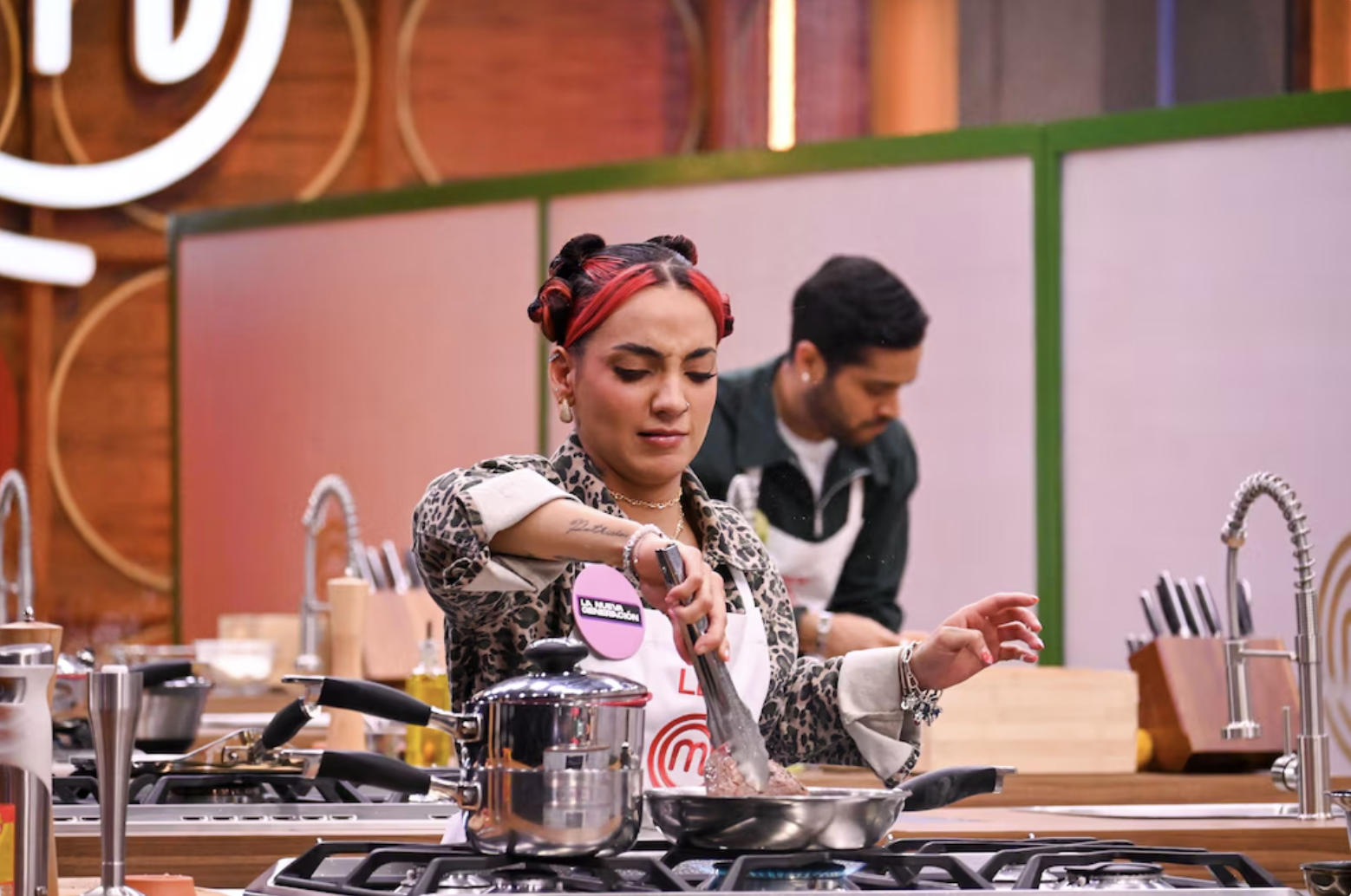 Leslie Gallardo se despide de MasterChef Celebrity