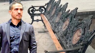 Reparará Jano Segovia bancas de la Plaza Juárez ante omisión del Ayuntamiento