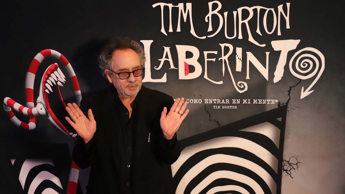Tim Burton inaugura una experiencia inmersiva en la CDMX